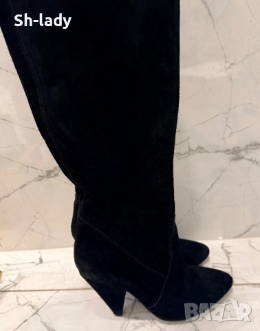 Ботуши от велур , снимка 5 - Дамски ботуши - 54073758