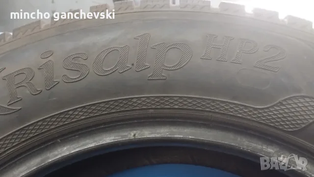 215.60.17,2бр зимни гуми клебер , снимка 2 - Гуми и джанти - 55610614