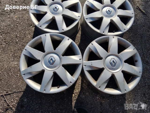 ​Оригинални алуминиеви джанти Renault 17" – Модел STEPPE (4x100), снимка 4 - Гуми и джанти - 54490091