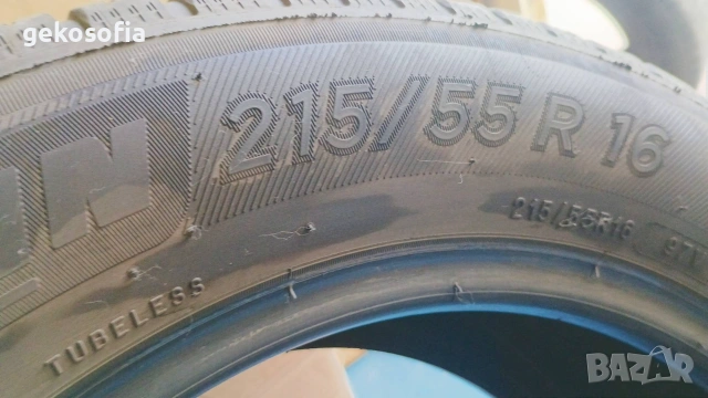 MICHELIN 215 / 55 / 16 - Два броя отлични всесезонни гуми, снимка 9 - Гуми и джанти - 54991364