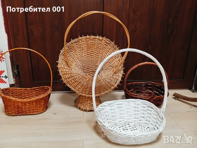 Кошници за цветя и декорация , снимка 4 - Саксии и кашпи - 55594293