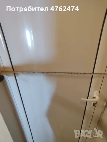 PVC врата демонтирана
