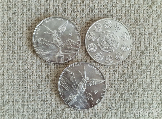 1 oz сребро Либертад Libertad Mexico Мексико, снимка 6 - Нумизматика и бонистика - 54229280