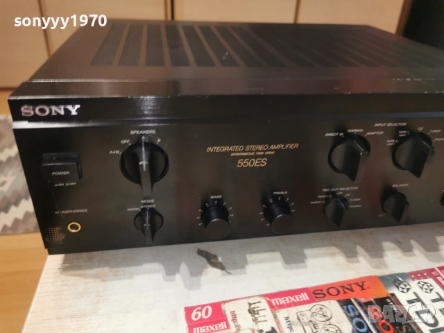 SONY TA-F550ES AMPLIFIER-MADE IN JAPAN ВНОС SWISS 1207261026L1, снимка 10 - Ресийвъри, усилватели, смесителни пултове - 55247380