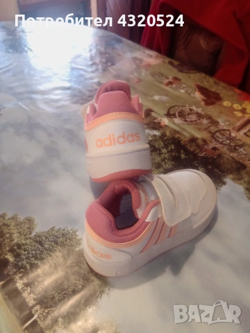 Детски маратонки  Adidas 25 за момиче, снимка 2 - Детски маратонки - 53842732