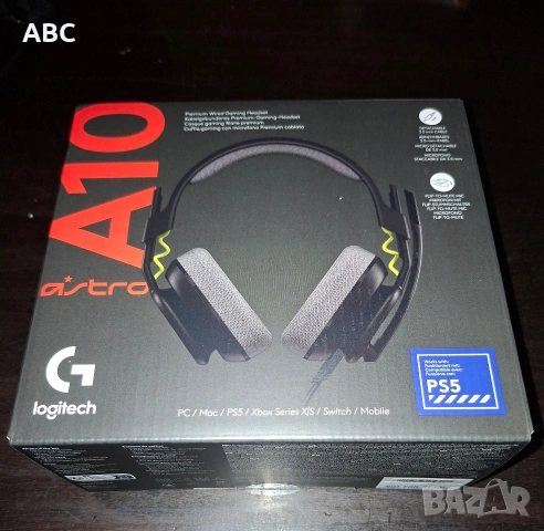 Слушалки - Logitech Astro A10