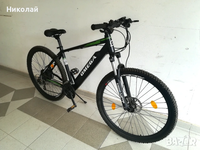 НОВ Електрически велосипед OMEGA Liohult 29", снимка 2 - Велосипеди - 54653265