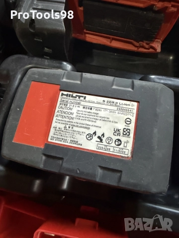 Hilti TE 4-A22 + Hilti TE DRS-4-A, снимка 5 - Перфоратори - 55317861