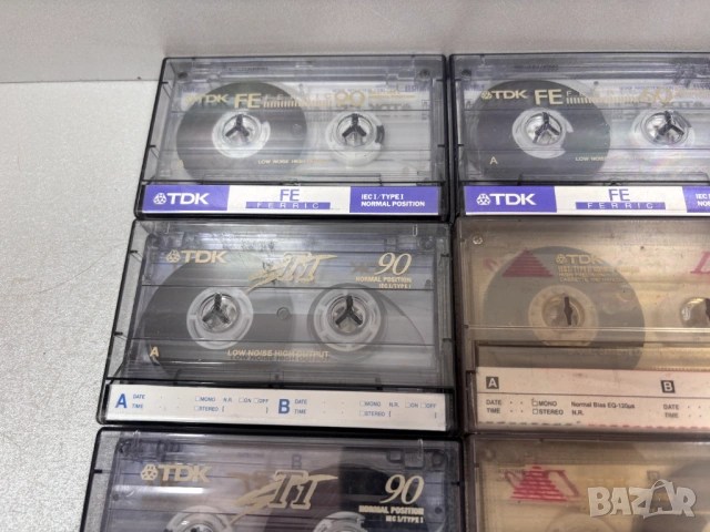 Аудио касети TDK /6 броя за 9,00€/, снимка 2 - Аудио касети - 54225567