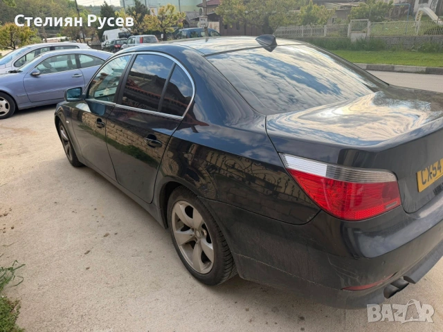 BMW 525i Е60 193к.с бензин / дясна дирекция / 6 скорости - цена 1 750 евро  ,моля БЕЗ бартери   -нов, снимка 14 - Автомобили и джипове - 54400820