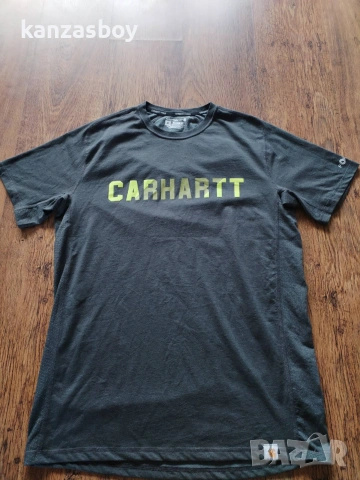 Carhartt Men's Loose Fit Heavyweight Short-Sleeve Logo Graphic - мъжка тениска р-р M КАТО НОВА, снимка 6 - Тениски - 55252704