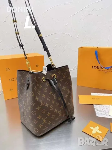 Дамска чанта Louis Vuitton NeoNoe, кожа, снимка 4 - Чанти - 55465684
