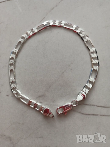 Сребърна гривна дамска, НОВА гривна сребро