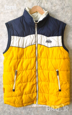 100% Оригинален ватиран мъжки елек Superdry!