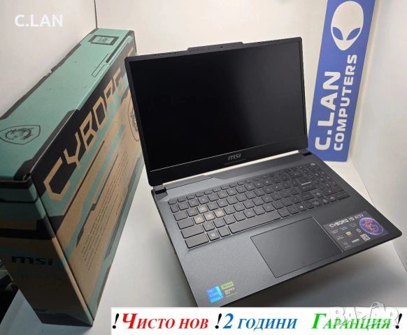 MSI Cyborg 15 A13VF i5 13420H/16GB/512SSD/RTX 4060-8GB/FHD/144HZ/Подсветка