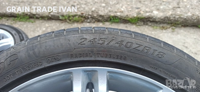 Ronal 5x112 66.6 ET38 Mercedes!, снимка 8 - Гуми и джанти - 54766477