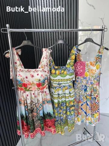 Пъстри рокли 👗, снимка 2 - Рокли - 54422016