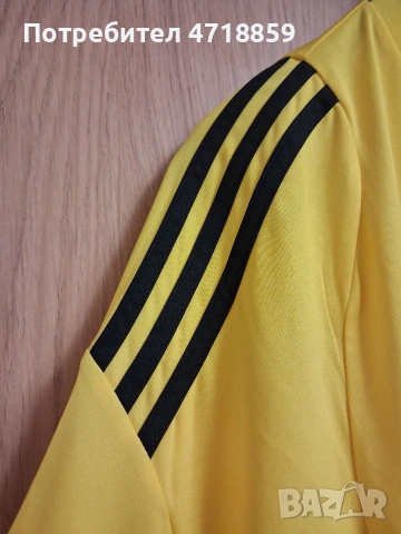 Жълтата фланелка ADIDAS на ПФК "Левски" 1914, снимка 10 - Футбол - 54488268