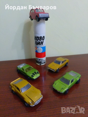 стари метални колички Matchbox made in Bulgaria
