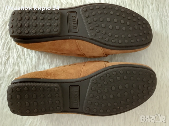 POLO Ralph Lauren мокасини велурени , снимка 16 - Мокасини - 54991052