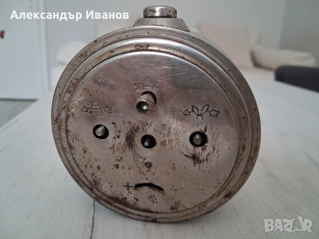 Български часовник,будилник СОФИЯ, снимка 5 - Антикварни и старинни предмети - 55151595
