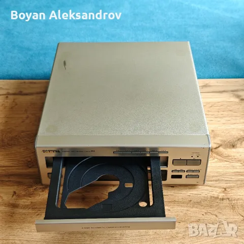 Onkyo C-M716 — 6-дисков CD Changer (Цвят: Шампанско), снимка 2 - Декове - 55410430
