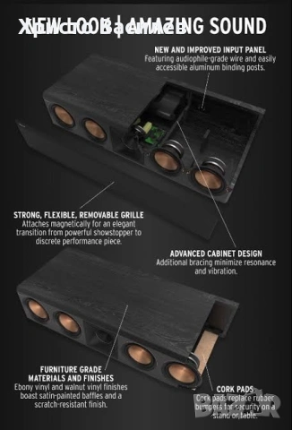 Klipsch RP 404c, снимка 3 - Тонколони - 54552463