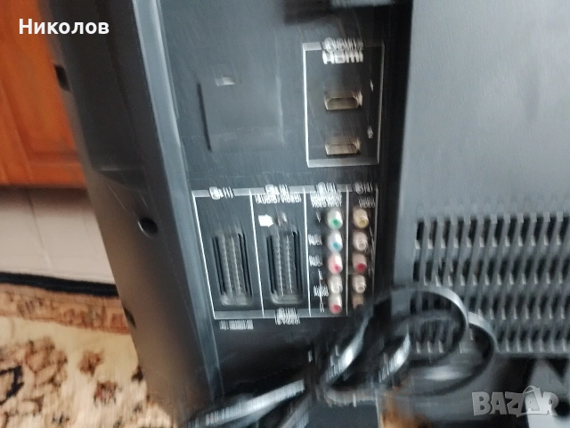 TV TOSHIBA 32" LCD 32AV504D "15€"! Бутон за включване изгасва!, снимка 4 - Телевизори - 55147700