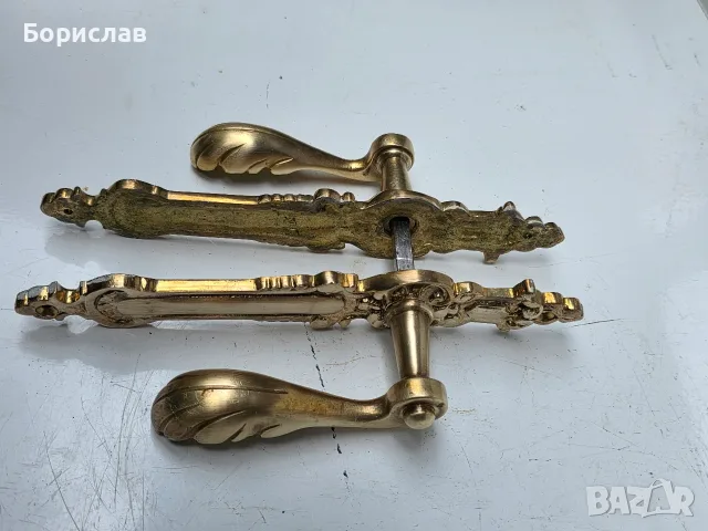 Бронзови-ретро дръжки за врата, снимка 5 - Други - 55326872