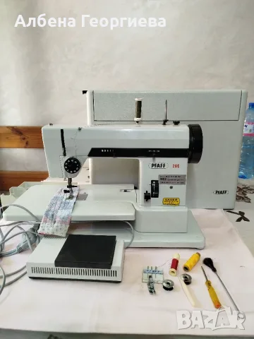 Метална шевна машина PFAFF 285 West Germany, снимка 2 - Шевни машини - 55433291