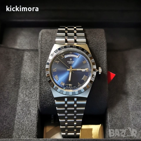 Tudor Royal Date-Day 41 mm M28600-0005, снимка 2 - Мъжки - 55178322