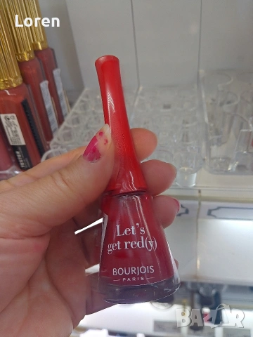 Подарявам!Ново!*Bourjois*Червен лак💄🎀💋