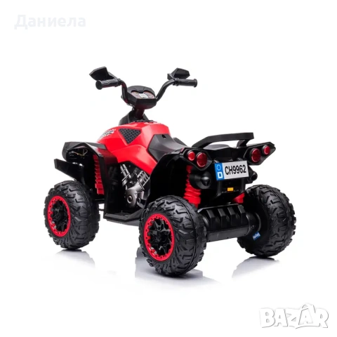 Ел. ATV SPEED червено, снимка 5 - Коли, камиони, мотори, писти - 55265688