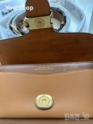 Чанта Coach Tabby 26 CCC02 Кафява , снимка 5 - Чанти - 54061529