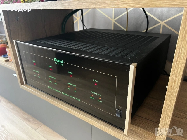 McIntosh MC7108 – Легендарно 8-канално крайно стъпало (High-End Класика), снимка 3 - Ресийвъри, усилватели, смесителни пултове - 54837806