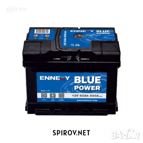 Акумулатор Ennexy Blue Power 12V 60Ah 500A L2 /л+/