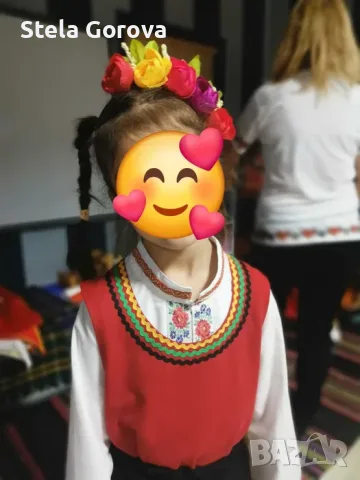 Народна носия за момиче 7-8 г.