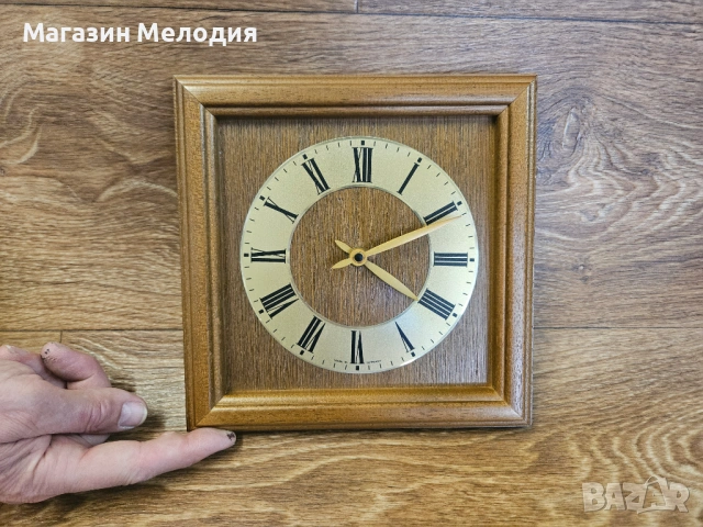 Стенен часовник Meister Anker – Немска класика и прецизност, Made in Germany, снимка 9 - Стенни часовници - 54607325