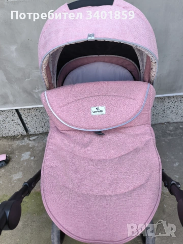  Количка Lorelli Crysta 3-in-1, снимка 11 - Детски колички - 54244245