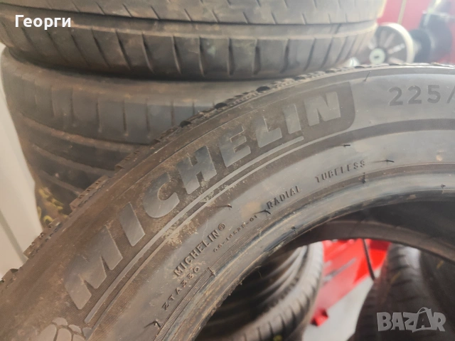 2бр.зимни гуми 225/55/17 Michelin, снимка 4 - Гуми и джанти - 55242137
