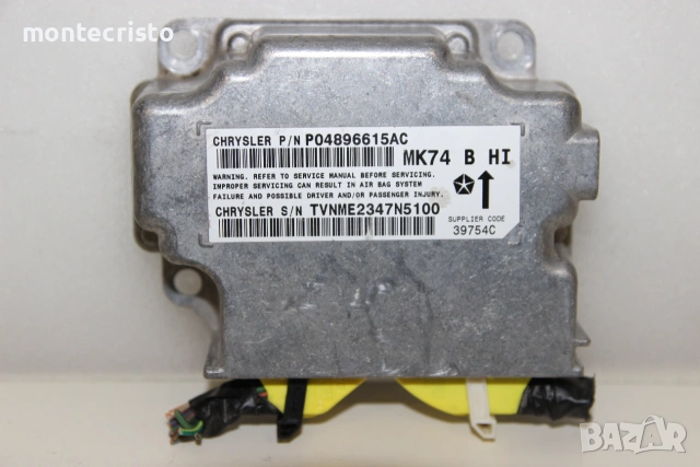 Централа airbag Jeep Patriot MK74 (2007-2016г.) P04896615AC