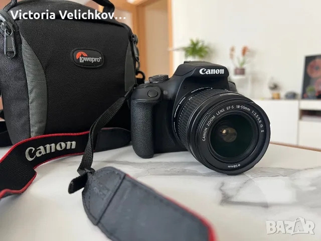 Фотоапарат Canon EOS 2000D, снимка 2 - Фотоапарати - 55302124