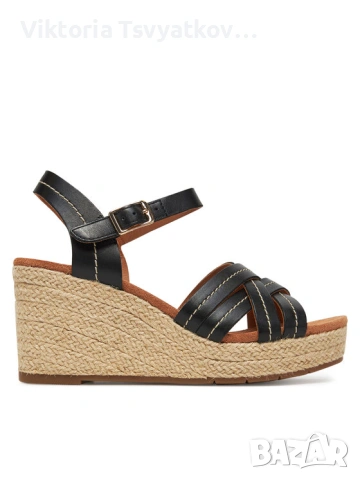 Ортопедични кожени сандали Clarks Sabina Sling (естествена кожа и велур), размер 38