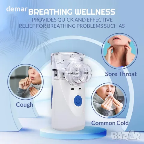 NEBULIFT Преносимо инхалаторно устройство за възрастни и деца, снимка 5 - Други - 55654454