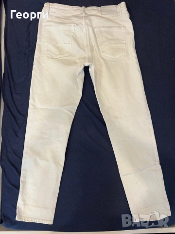 Бял панталон Massimo Dutti , снимка 2 - Панталони - 54406006