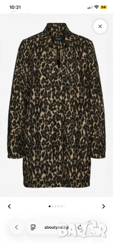 VERO MODA Преходно яке в Шоколад, Капучино, снимка 4 - Сака - 54075702