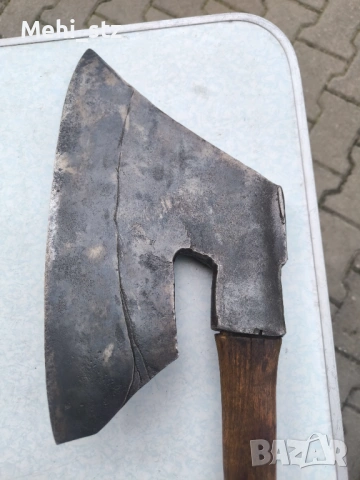 Голяма брадва 18/19 век. , снимка 3 - Антикварни и старинни предмети - 54606109