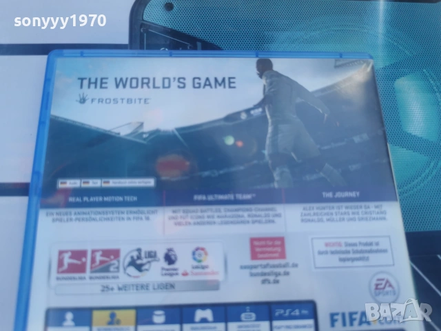 SONY PS4 FIFA 18 0507260927, снимка 15 - Игри за PlayStation - 55159628