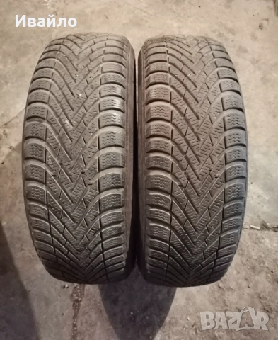 Продавам 2 броя зимни гуми 185.65.15 на 1 сезон дот 2021 Pireli 