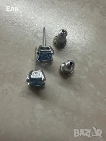 Swarovski обеци с подарък🎁естествена перла